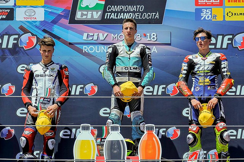Stefano Nepa domina nella Moto3 Tricolore ad Imola con una bella doppietta