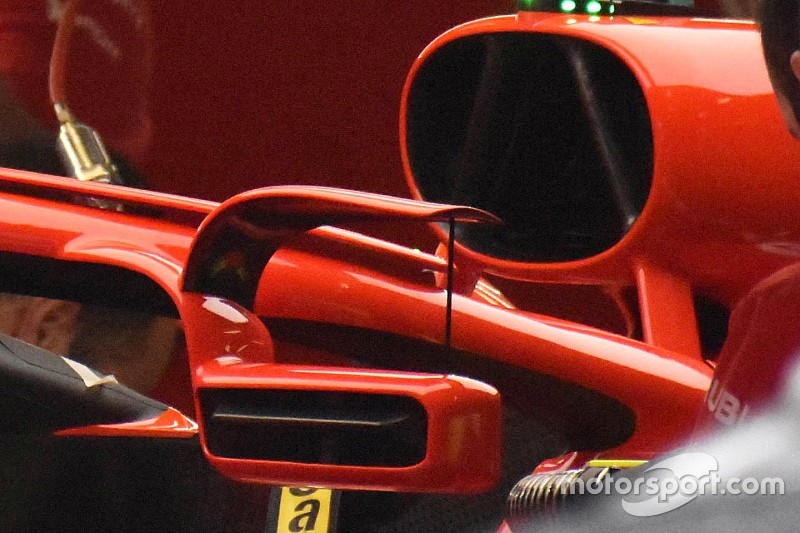 Ferrari vai testar espelhos montados no halo na Espanha
