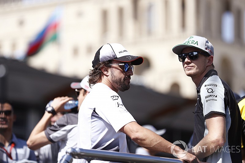 Hulkenberg: F1 ve WEC'de aynı anda yarışmak, Alonso'yu aşırı yorabilir