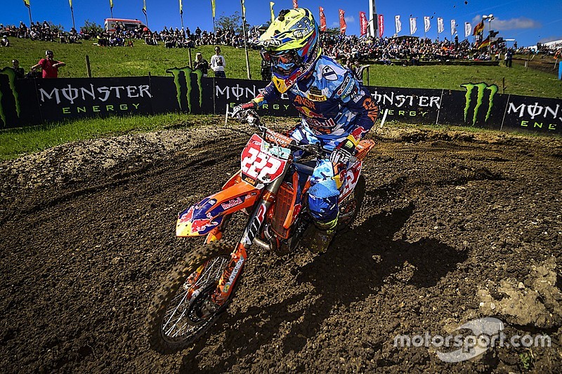 Cairoli pertahankan red plate di MXGP Jerman