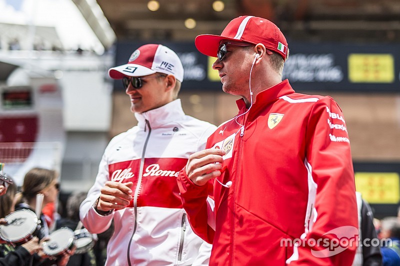 Räikkönen a születésnapos kislányával