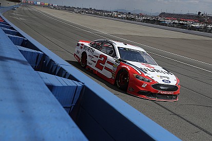 Keselowski rebounds from early wreck to nearly win in California