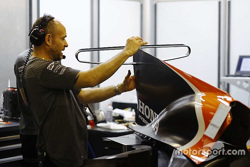 Un concept de T-wing radical sur les McLaren