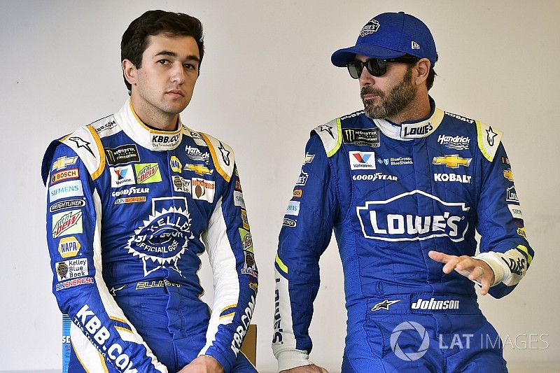 Jeff Gordon: Série sem vitórias de Elliott lembra Johnson