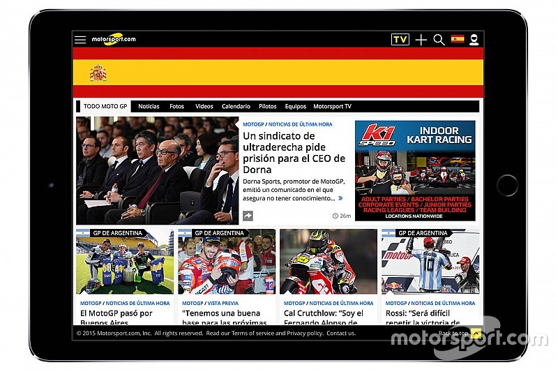 Motorsport.com kauft Webseite und startet Motorsport.com Spanien