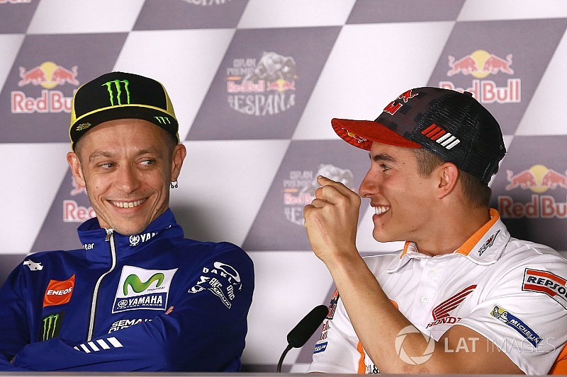 Rossi: Marquez mit bester Schadensbegrenzung in MotoGP 2017
