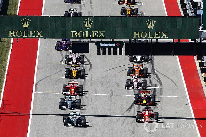 Formula 1 evaluating changes to grid formation