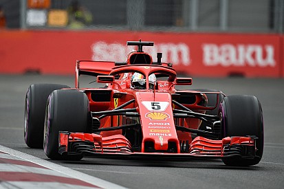 Azerbaijan GP: Vettel quickest in red-flagged FP3