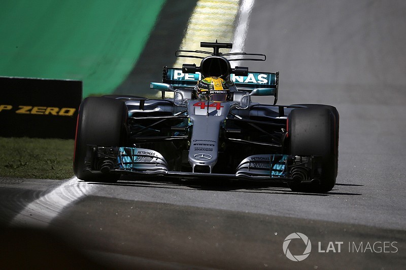 F1ブラジル:FP1はメルセデスが1-2。3番手にライコネン続く