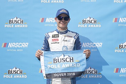 Kyle Larson edges Harvick and Truex for Dover pole