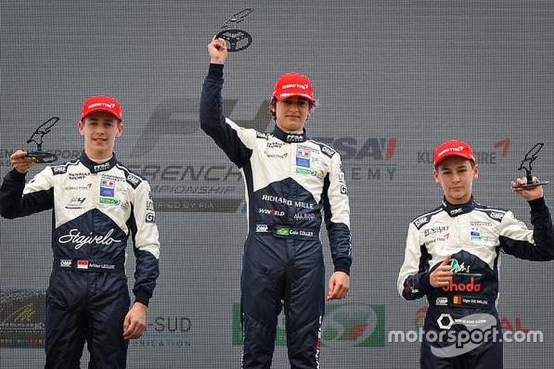 Caio Collet conquista duas vitórias pela F4 Francesa