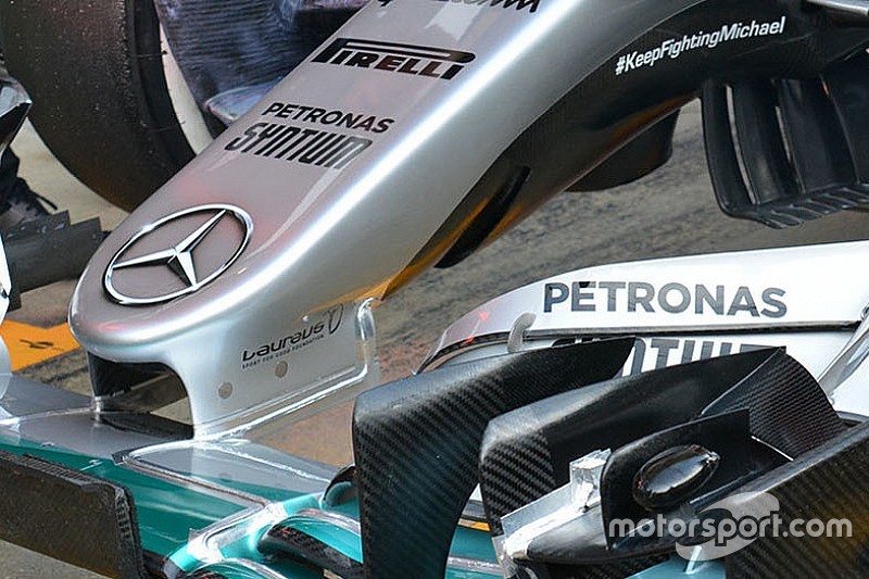Mercedes: ecco perché fa discutere l'S-duct della W07 Hybrid