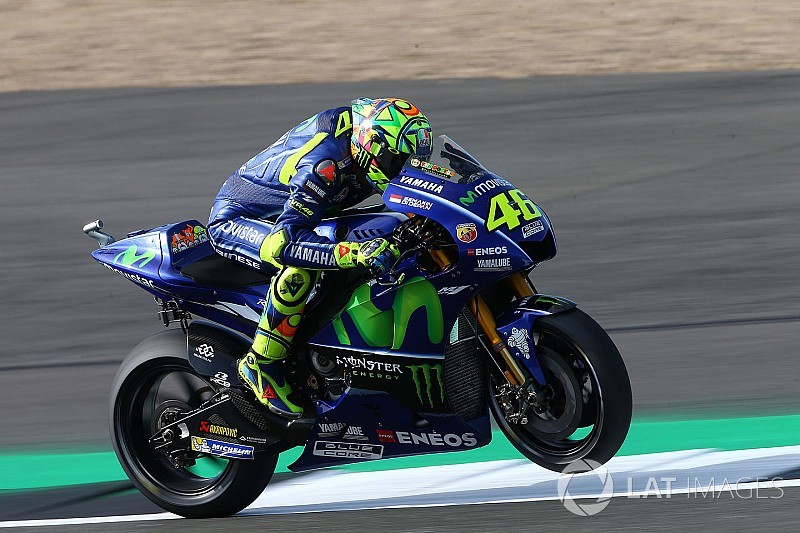 【MotoGP】イギリスGP予選2位のロッシ「表彰台が期待できる最大」