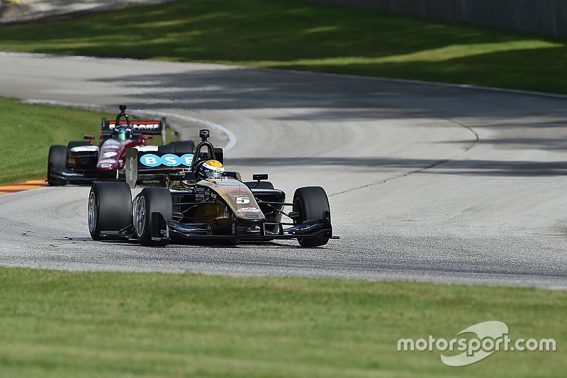 Urrutia fue segundo después de largar décimo en Road America