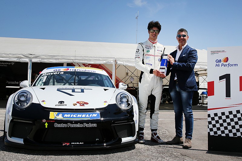 Carrera Cup Italia, Rovera-pole a Misano: