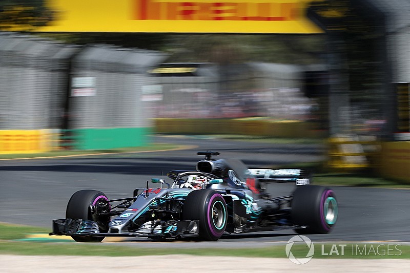 Australian GP: Hamilton tops first practice of F1 2018