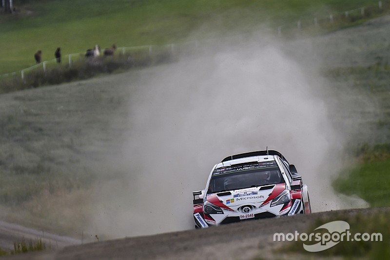 Finland WRC: Tanak wins as Ostberg holds off Latvala