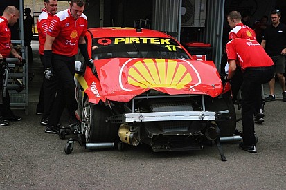 High-speed crash for McLaughlin at Sydney test