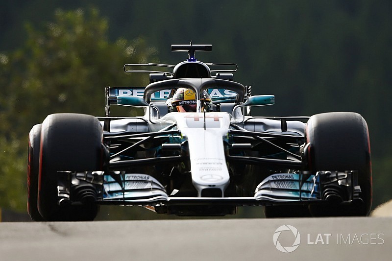 【F1ベルギーGP】FP2詳報:ハミルトン首位。フェラーリに0.2秒差