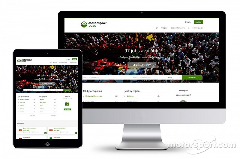 Motorsport Network führt weltweite Jobbörse ein – Motorsportjobs.com