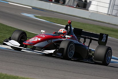 Jamin, Franzoni y Megennis, los mejores en pruebas en Indy Lights