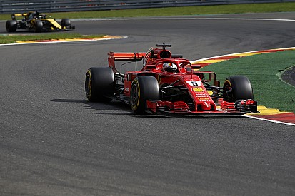Vettel fue el más rápido en la primera práctica de Bélgica