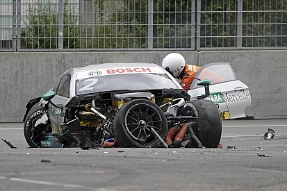 DTM 2017 am Norisring: Schwerer Unfall, Rennen unterbrochen