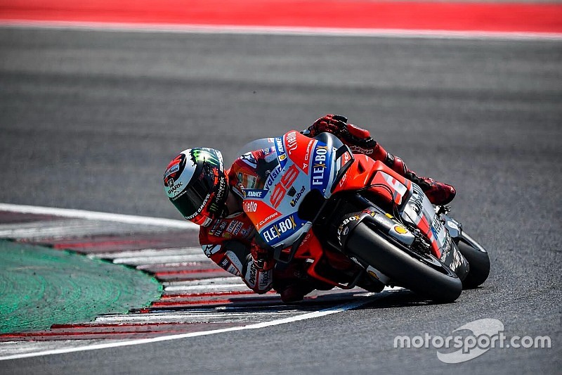 Test a Misano: due Ducati fanno il vuoto, Rossi ancora in difficoltà con la Yamaha
