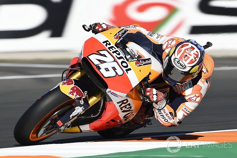 Pedrosa: “Las caídas dependen del estilo de pilotaje y la puesta a punto”