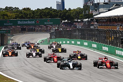 Formel 1 2017 in Brasilien: Das Rennergebnis in Bildern