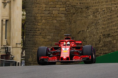 Para Vettel, Ferrari vai bem em Baku, mas ele não