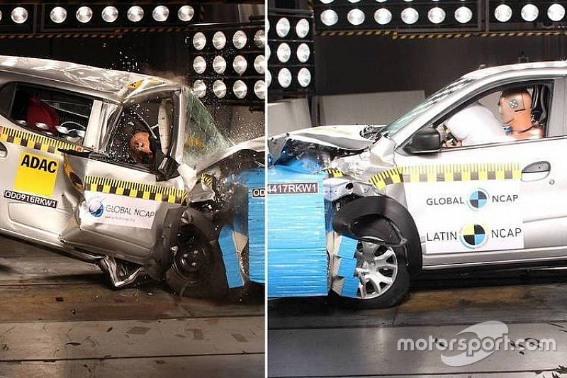 Global NCAP usa Kwid brasileiro como exemplo para o indiano