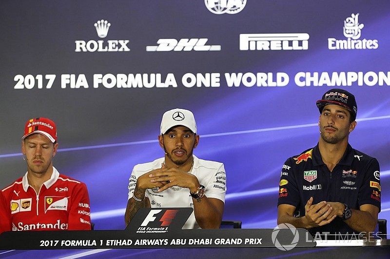Ricciardo: Hamilton war 2017
