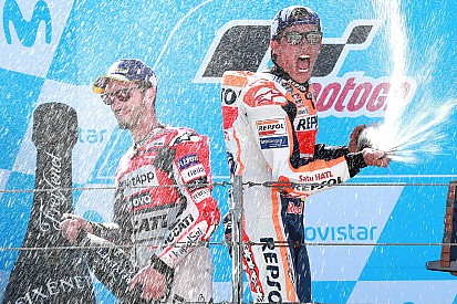 Marquez: Lastik kumarı, Dovizioso'yu yenmem için tek şansımdı