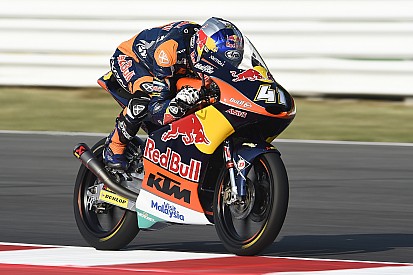 Moto3 Misano: Tampil impresif, Binder rebut start terdepan