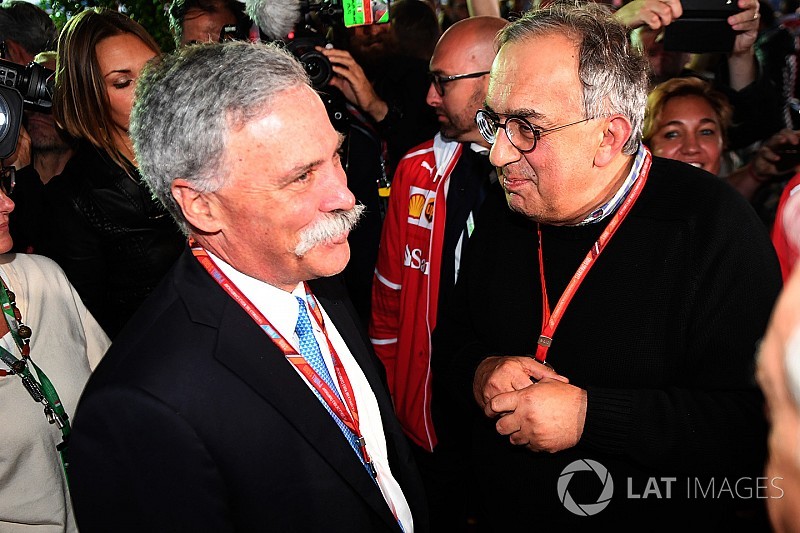 F1 boss Carey rejects Ferrari's NASCAR comparison