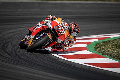 FP1 MotoGP Belanda: Marquez tercepat, Lorenzo terjatuh