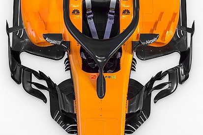 Slide view: McLaren’s 2018 F1 car v 2017 version