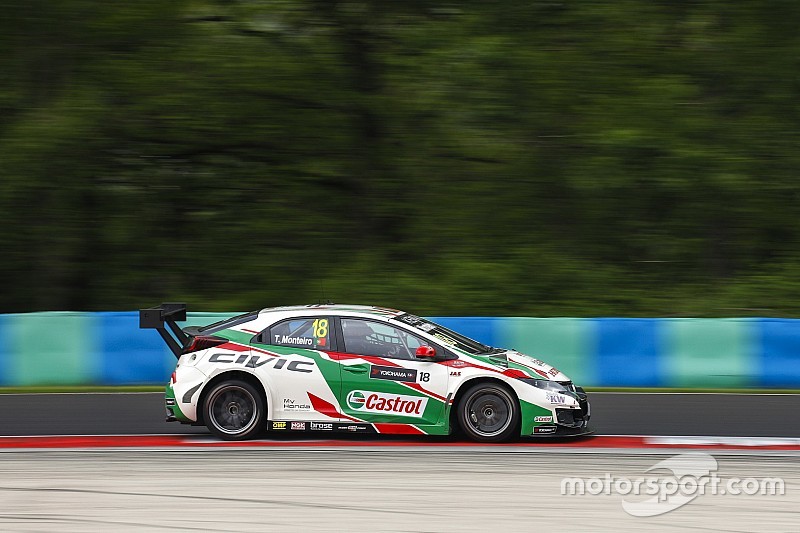 Course 1 - Tiago Monteiro impérial en Hongrie