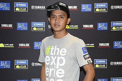 Anggi Setiawan mulai program Yamaha VR46 Master Camp