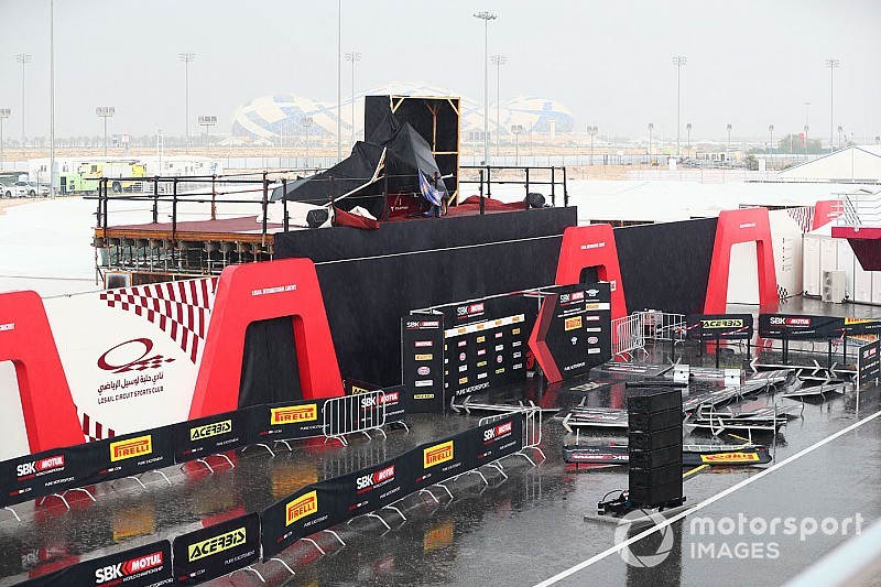 La lluvia provoca que el WorldSBK 2018 acabe sin fin de fiesta