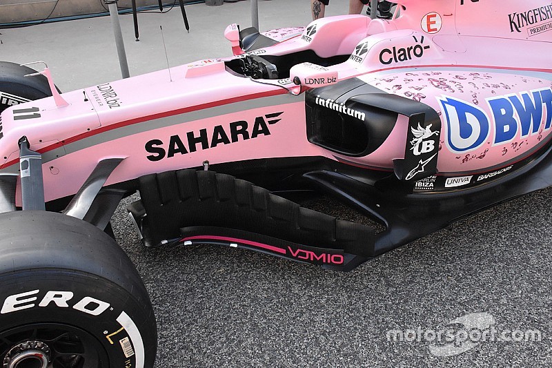 Formel-1-Technik: Erste Updates bei Force India in Bahrain