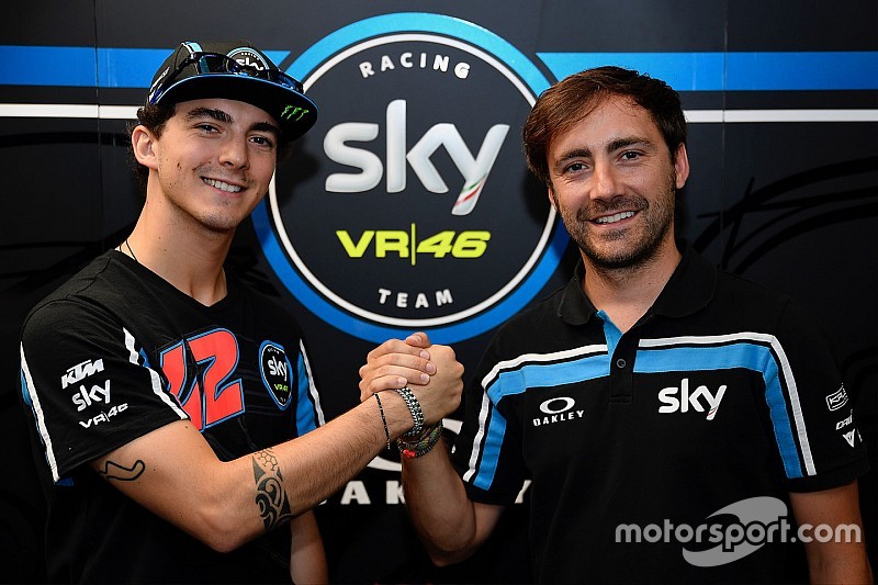 Bagnaia tetap perkuat Sky VR46 di Moto2 2018