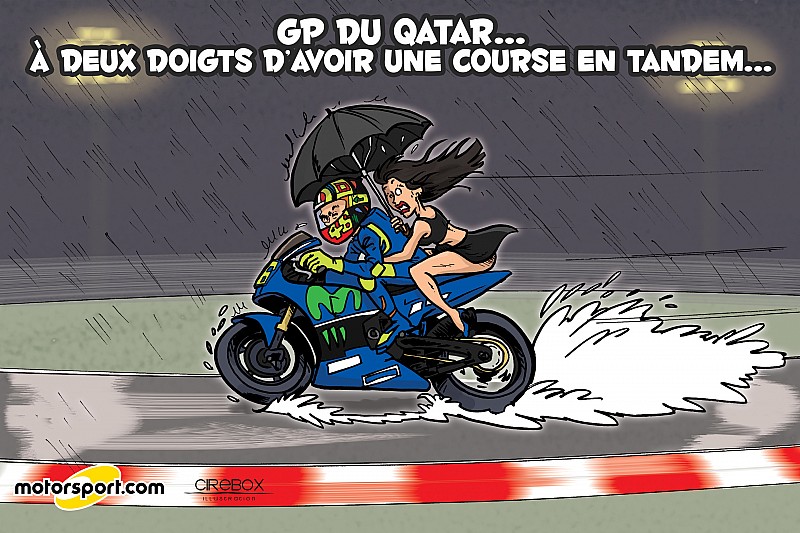 L'humeur de Cirebox - Une autre idée du Qatar sous la pluie