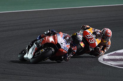 Dovizioso "worried" by Marquez's Qatar performance