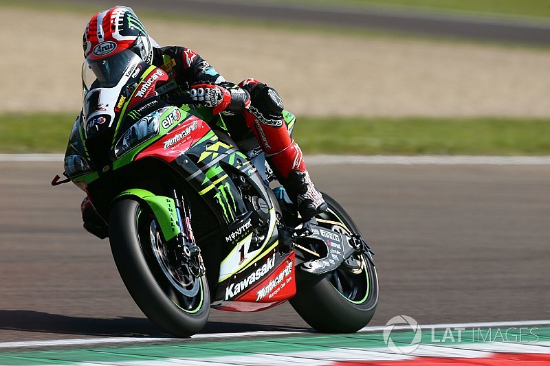 WSBK Imola: Kawasaki dominiert die Superpole, Davies stürzt