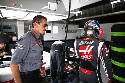 Haas, Grosjean'ın arkasında olmayı sürdürüyor