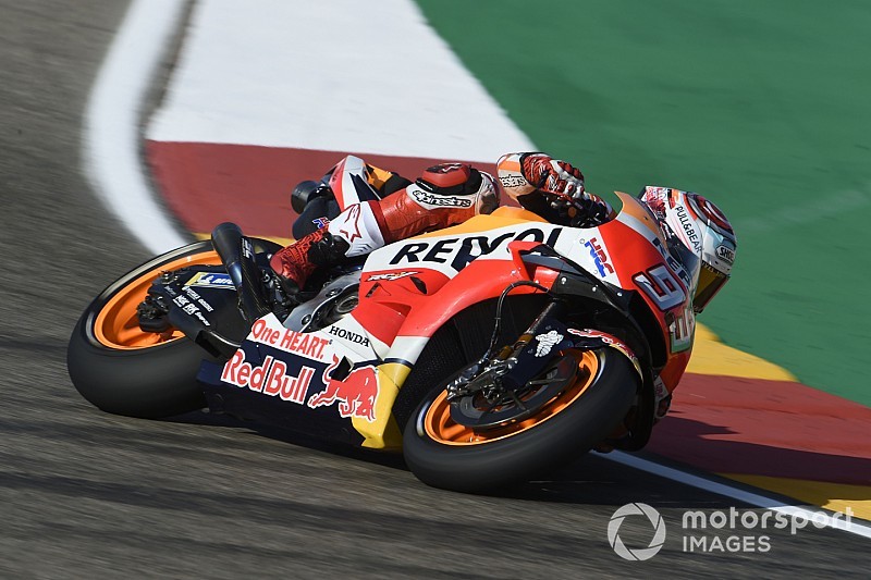 MotoGP Aragon 2018: Marquez besiegt Dovizioso, Lorenzo stürzt