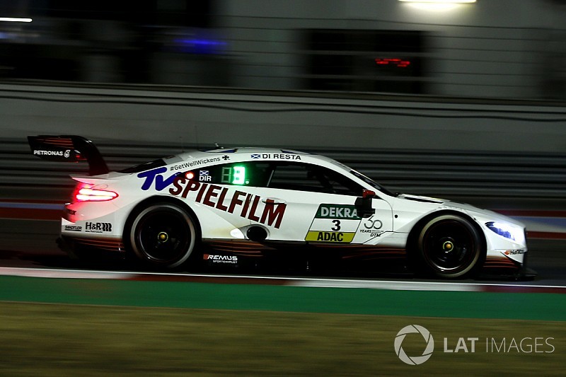 DTM Misano: Di Resta pakt pole in natte nachtkwalificatie