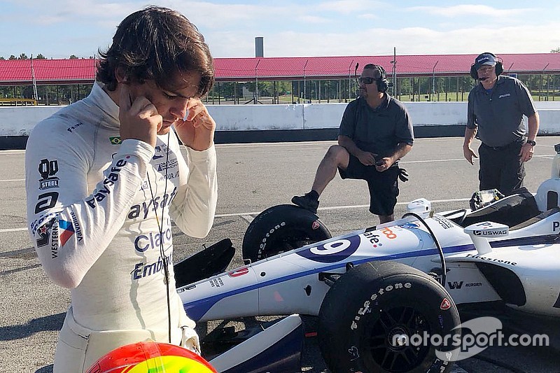 Fittipaldi aims for Mid-Ohio top 10 after comeback test